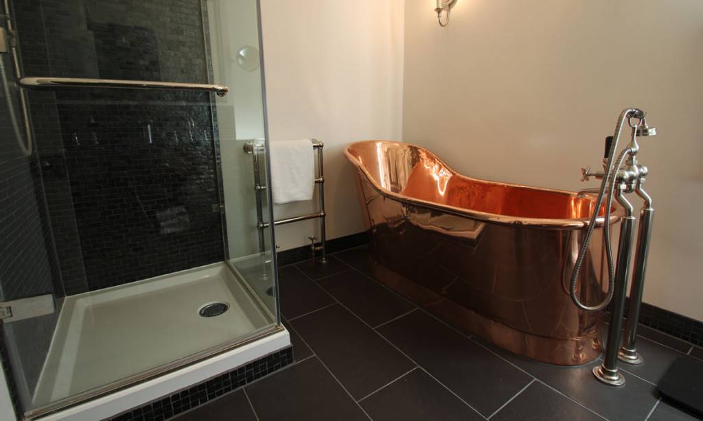 Foto : Windsor Bathrooms | Koperen baden zijn zeer goede geleiders