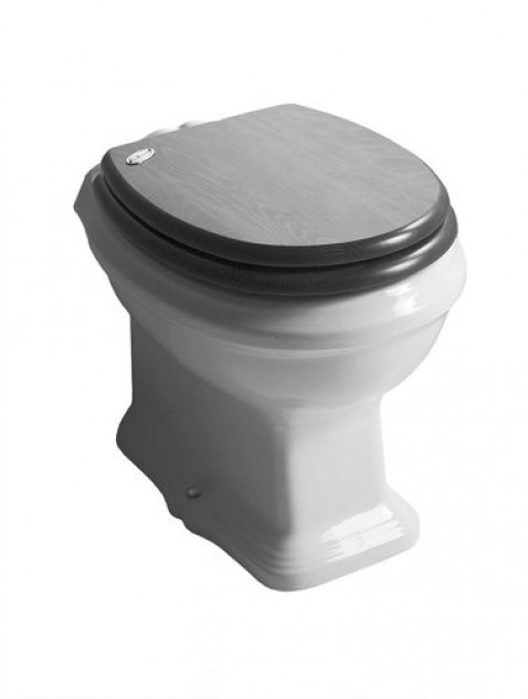 Foto : Klassieke toiletpot voor halfhoog/hooghangend reservoir